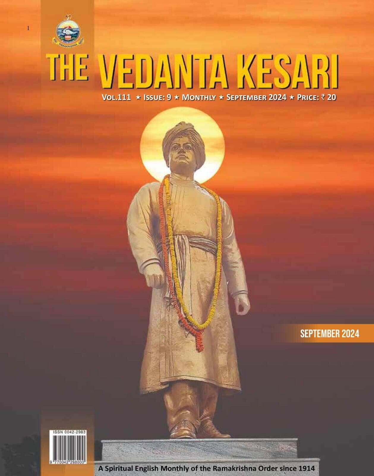 The Vedanta Kesari - September 2024